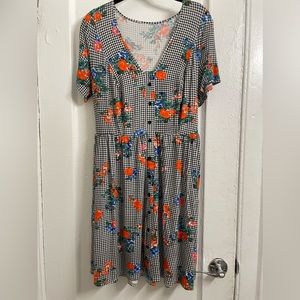 ModCloth Gingham Dress